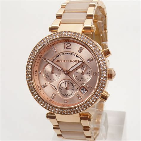 michael kors rose gold watch ebay|mk rose gold watch sale.